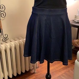 Mini skirt/ Blue jean like